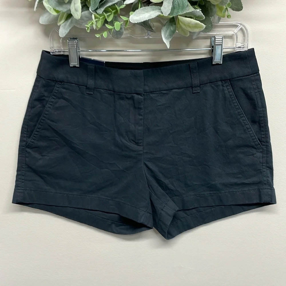 NWT J. Crew 3 1/2” Classic Chino Short Black 4